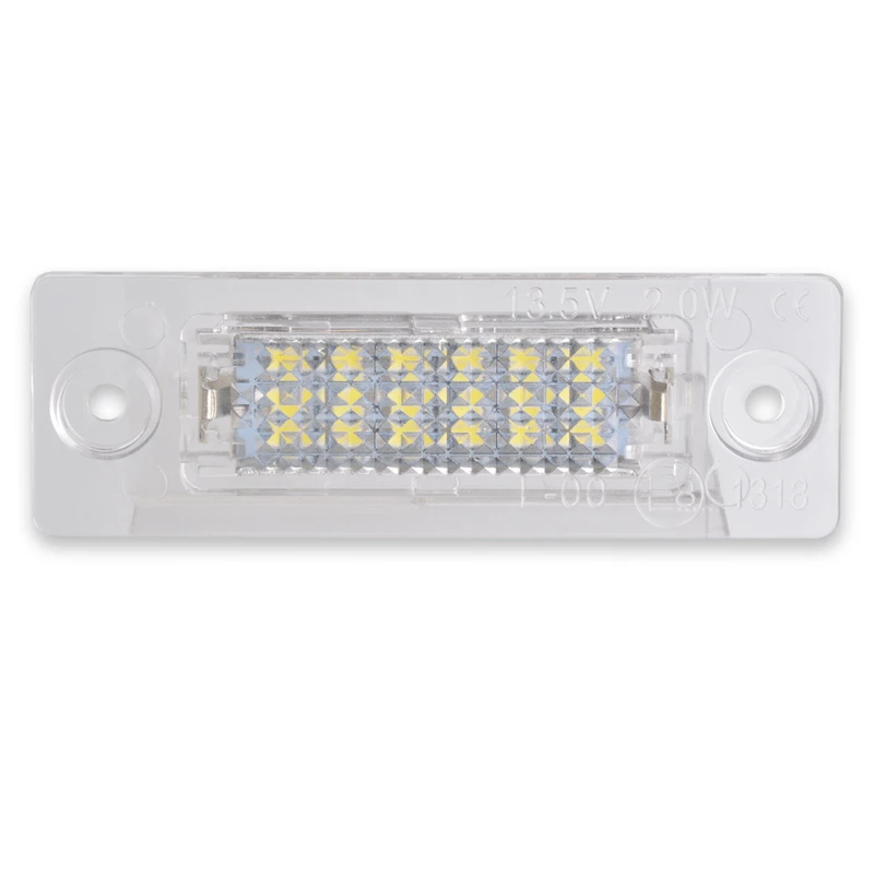 KATUR 2 шт. Стандартный Led Подсветка регистрационного номера для Кадди кар 3 Passat Cimousint