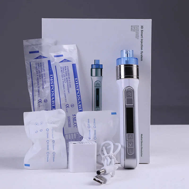 

korea ez injections mesotherapy gun for Skin rejuvenation liquid injecting 3D smart injector System Meso Injector Hyaluronic Pen