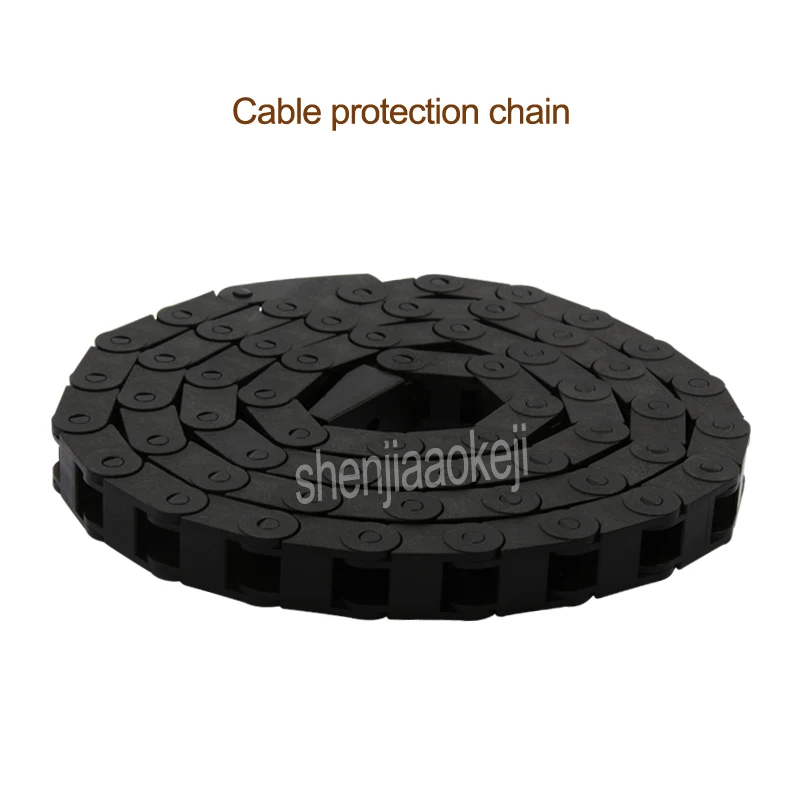 

Meter 3D printer accessories towline 7*7 / 10*10 Plastic Transmission Drag Chain for Machine Cable Drag Chain Wire Carrier