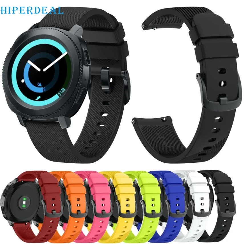 HIPERDEAL Спортивные Мягкие силиконовые часы ремешок замена наручный для Samsung Gear