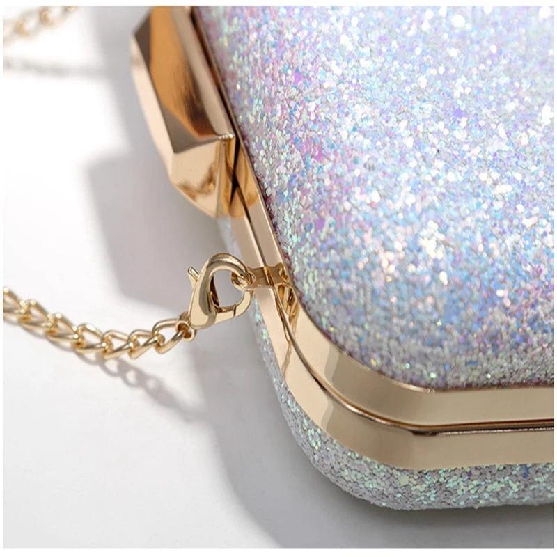 ANOVISHANA блестками женский клатч Вечеринка Сумочка для женщин плеча Crossbody Кошелек