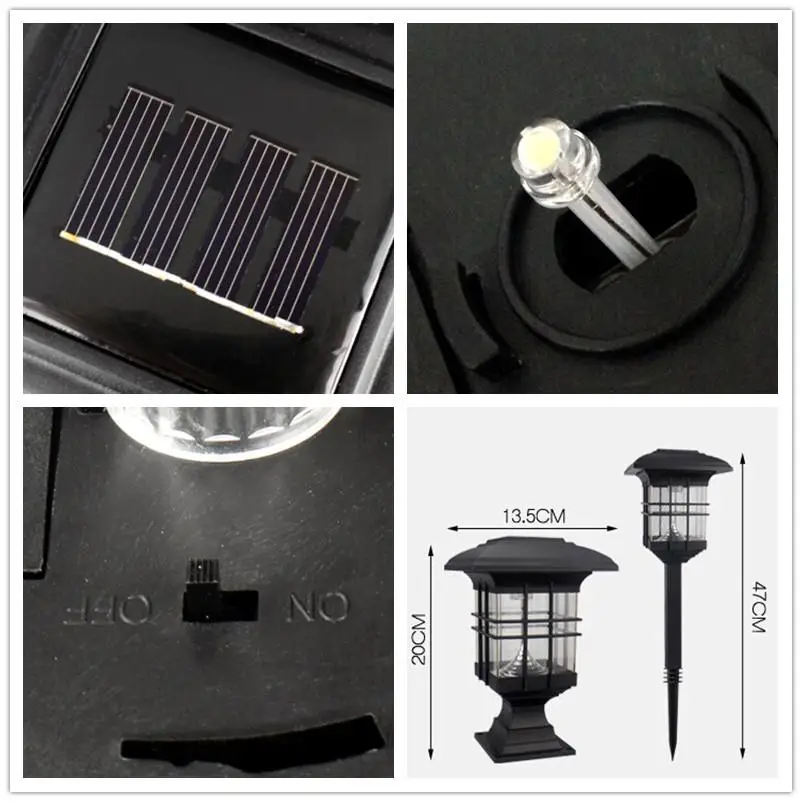 Солнечная светодиодная Водонепроницаемая настенная лампа SOL уличный