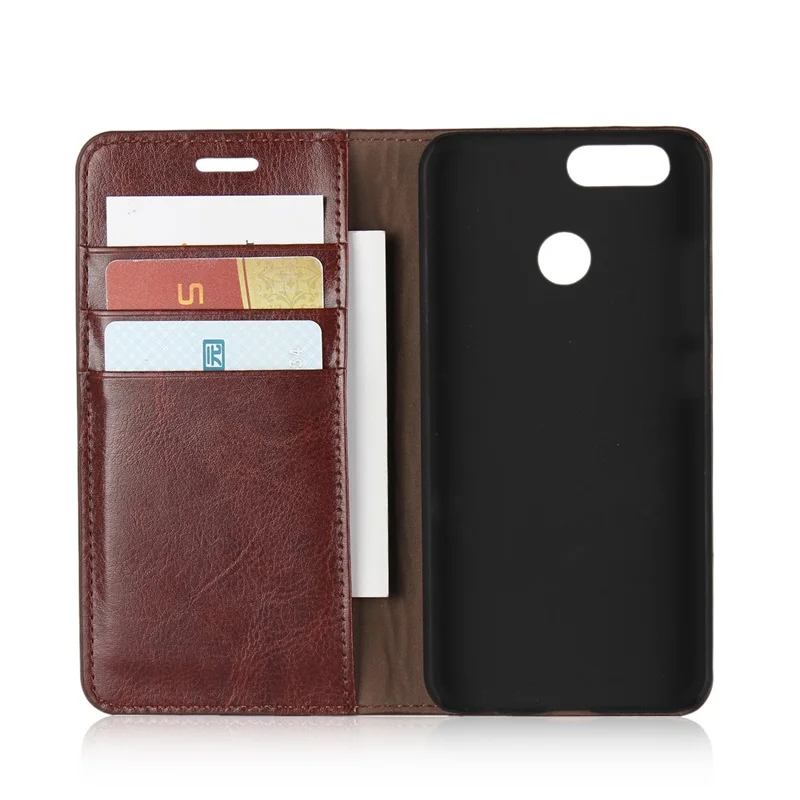 

Case For Huawei Nova 2 Flip Cover funda For Huawei Nova 2 Plus case High quality Genuine Leather Wallet Bags Soft case kimTHmall