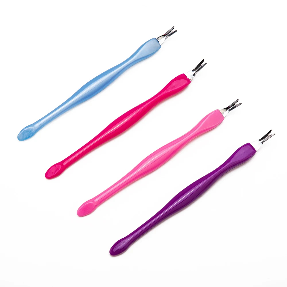 5pc Stainless Steel Cuticle Pusher Dead Skin Removal Fork Trimmer Peeling Knife Cuticle Remover Manicure Pedicure Tools