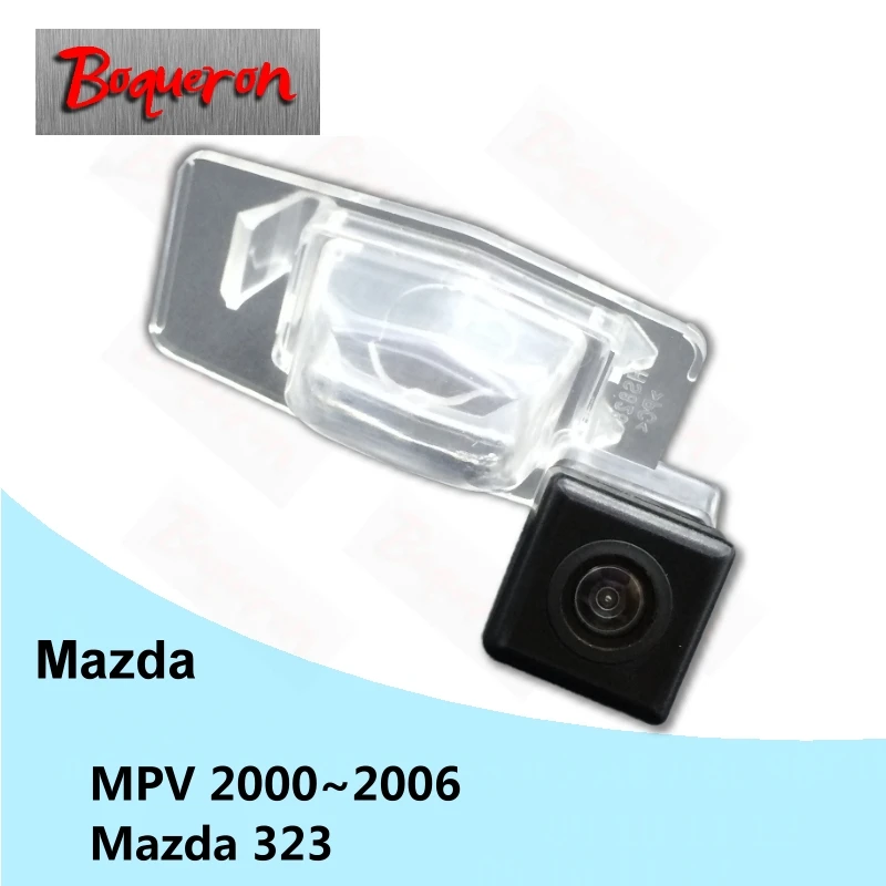 Камера заднего вида BOQUERON для Mazda MPV 2000 ~ 2005 Автомобильная камера HD CCD с ночным