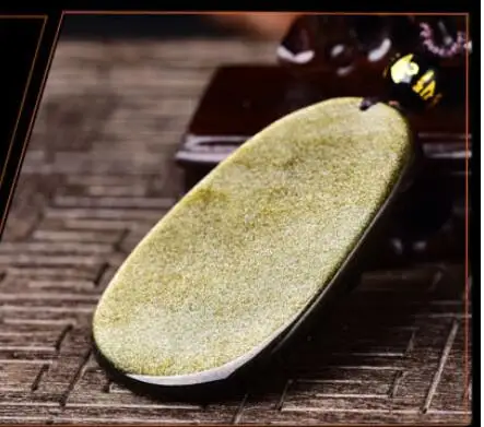 WAN натуральный золотой камень Kirin plus отважный солдат кулон для мужчин и женщин