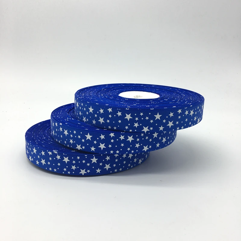 Бант для волос сделай сам 5 ярдов/партия 1 дюйм (25 мм)|star grosgrain ribbon|decorate ribbon sewingribbon