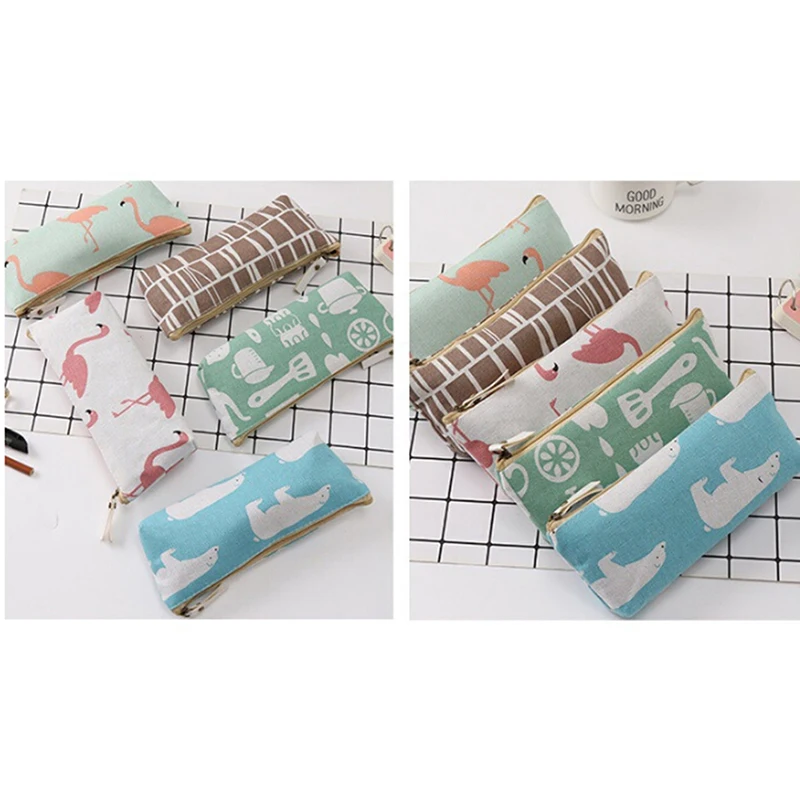 Фламинго медведь молния пельмень сумка для хранения Путешествия Макияж