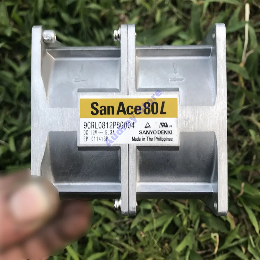Оригинальный японский Sanyo 9CRL0812P8G004 DC12V 5.3A 8 см 8080 16000 об/мин 160CFM супер металлический