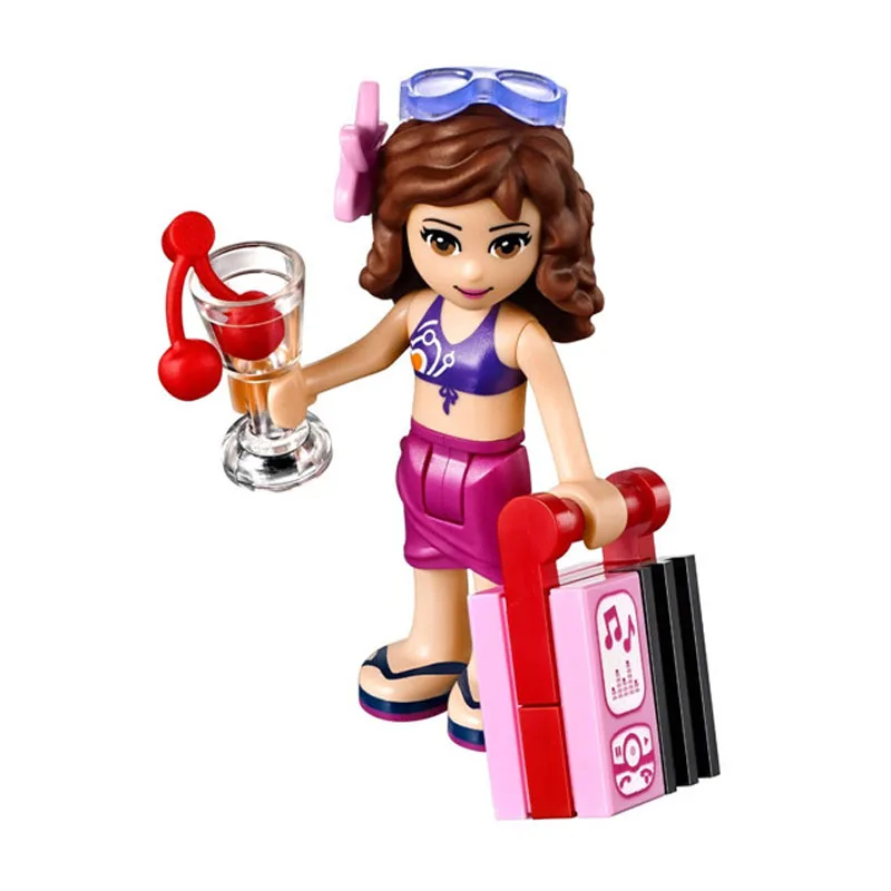 2017 новое поступление девушка друг серии летний бассейн отдых 85 шт./лот