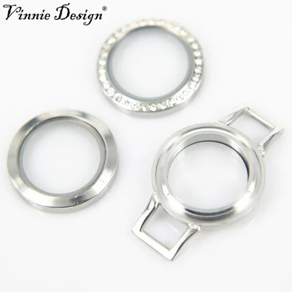 Vinnie дизайнерские ювелирные изделия горячая Распродажа 25 мм крученый стеклянный