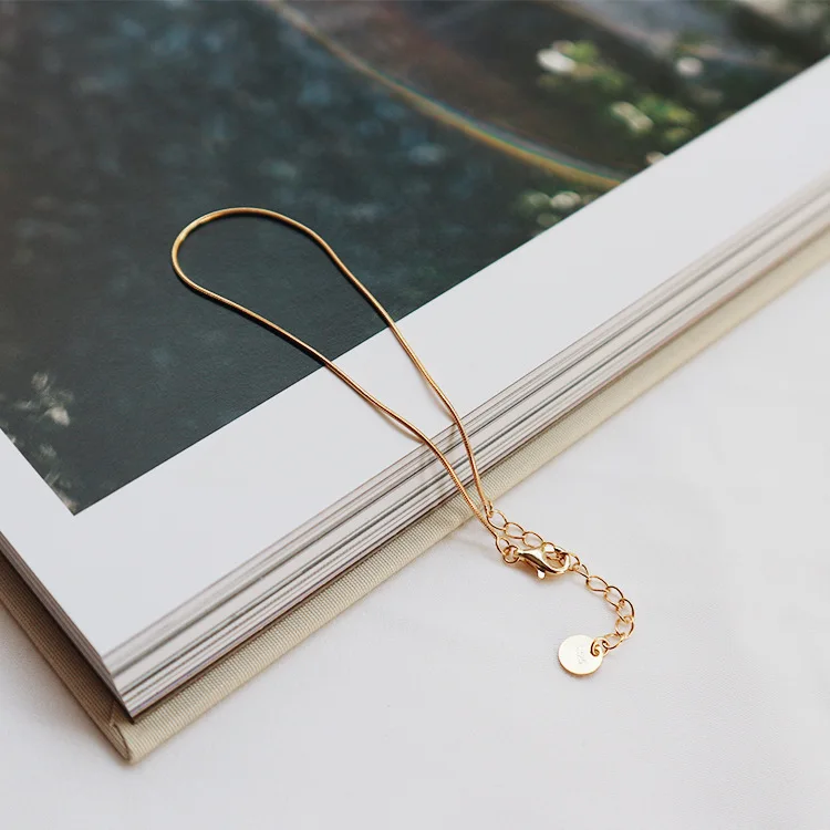 925 Sterling Silver Yellow Gold Chain Link Bracelets for Women | Украшения и аксессуары