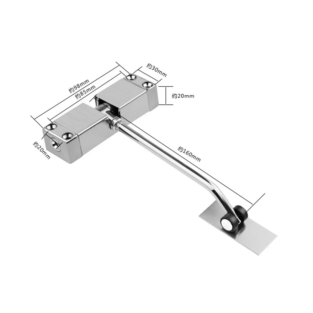 door closer spring Adjustable Automatic Strength Spring Door Closer Hinge Fire Rated Door Channel hotel door latch