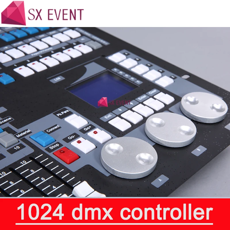 1024 канала DMX512 DMX Контроллер Консоль DJ Диско Оборудование Осветительные консоли Профессиональные сценические световые приборы управление включено