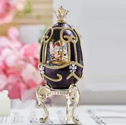 Креативная музыкальная шкатулка карусель, новая музыкальная шкатулка карусель, Музыкальная шкатулка на Рождество, день рождения, музыкальные коробки для детей, подруги, День святого Валентина - Цвет: Сливовый