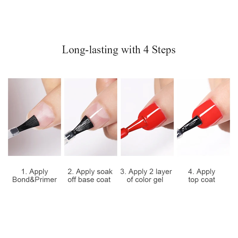 BORN PRETTY 6ml Bond Gel Polish Anti-off Prevention Quick Dry Nail Art Care Manicuring Without UV Lamp |