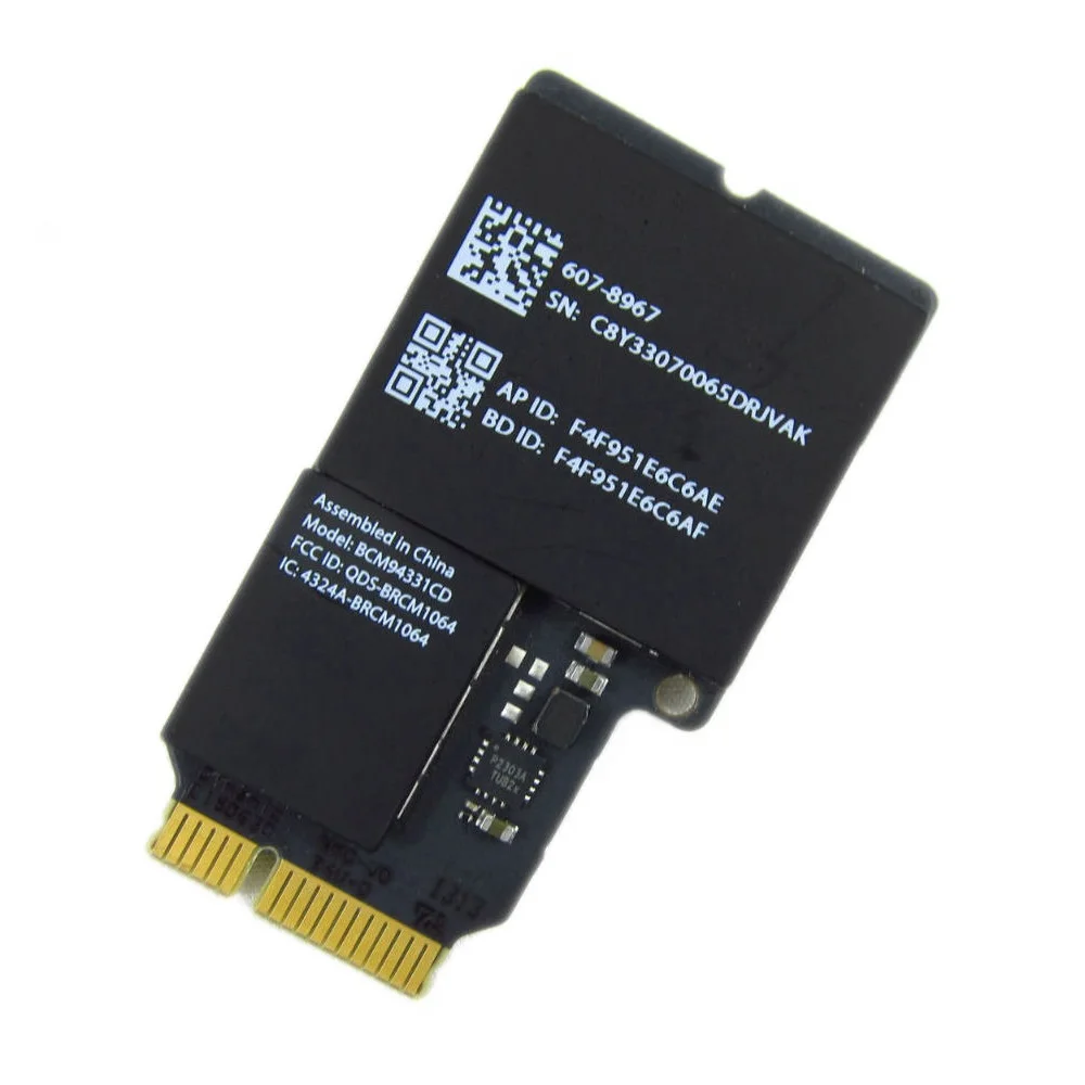 5 шт./лот Беспроводная 802.11a/b/g Bluetooth 4 0 Wi Fi карта 607 8967 BCM94331CD Для iMac 21 &quotA1418/27&quot