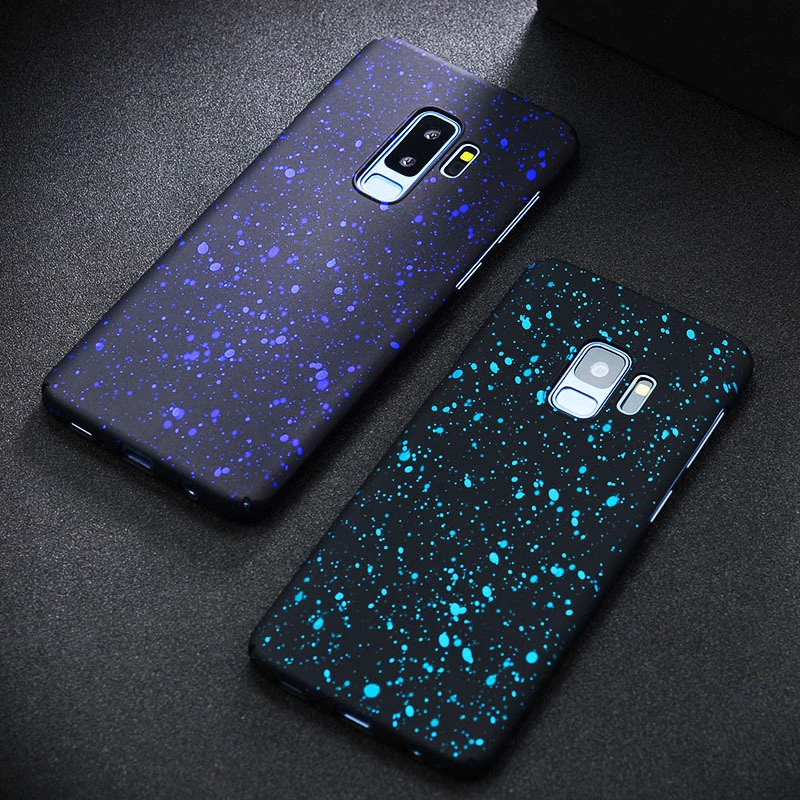 Матовые чехлы для samsung Galaxy S10 Plus S10 с 3D рисунком звезд, Жесткий Чехол из поликарбоната для samsung Galaxy S10+ чехол, Coque Capa