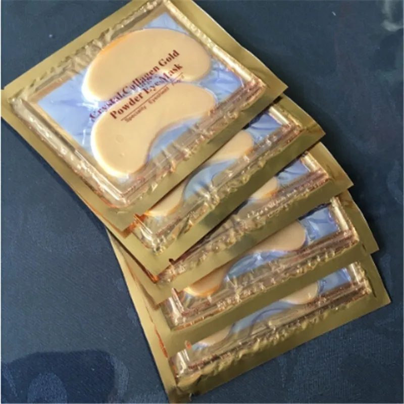 1/5 пар в комплекте, Gold Crystal коллагеновая маска для глаз для патчи зеленая маска для ухода за кожей вокруг глаз! Убирает темные круги под глазами, удалить анти-старения, морщин, уход за кожей лица Уход за кожей