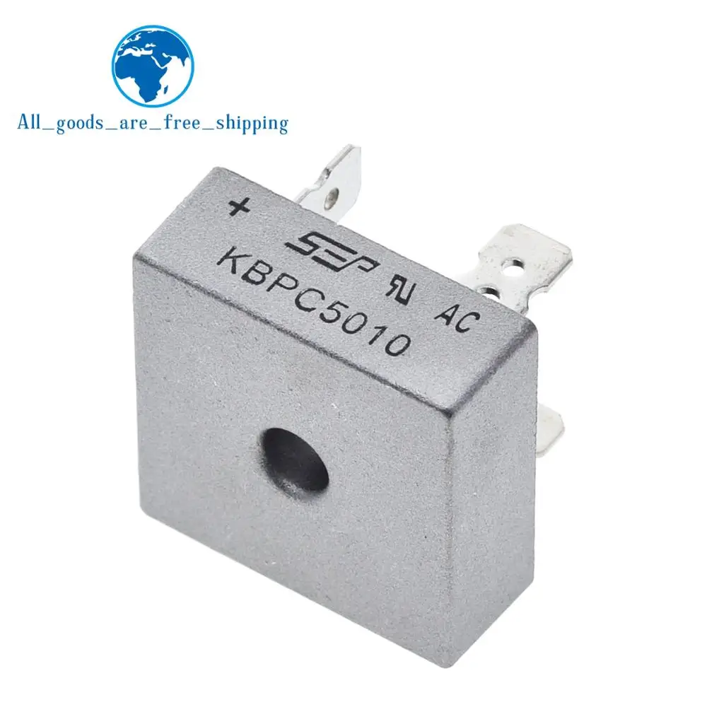 1 шт. KBPC5010 50A 1000 В диодный мост выпрямителя kbpc5010
