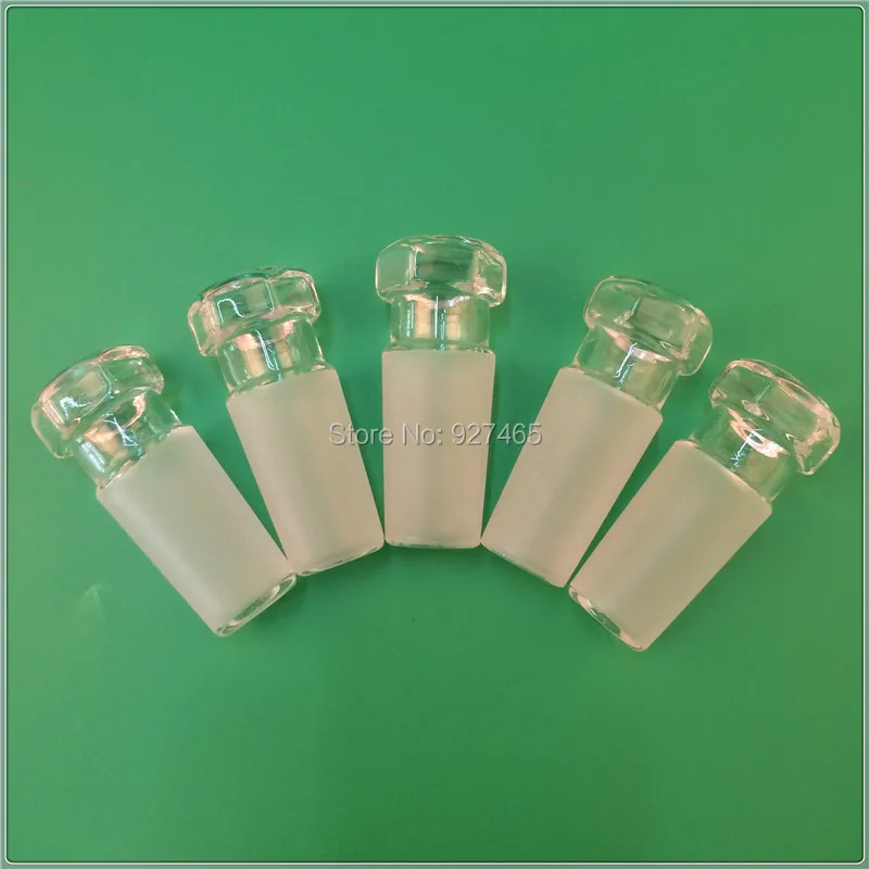 

New 5pcs glass stoppers with joint 24/40