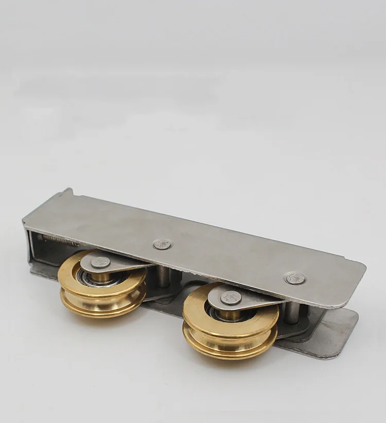 

Balcony Sliding Plastic Steel Door Pulley Aluminum Alloy Screen Window Brass Wheel Mute Roller Hardware