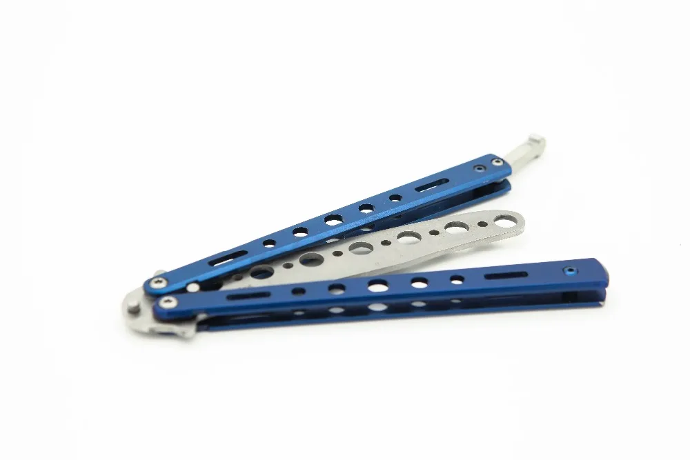 Новинка 2017 года Горячая нержавеющая сталь Balisong Тренер Обучение Практика Бабочка