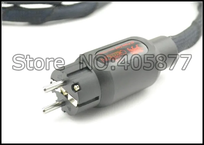 Бесплатная доставка высококачественный аудиокабель питания европейского