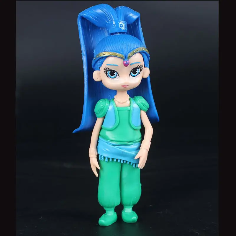8 шт./компл. Shimmer Sister Dolls Shine Girl игрушки для принцесс 3-15 см красивые ПВХ Фигурки для детей вечерние подарок доступен дропшиппинг