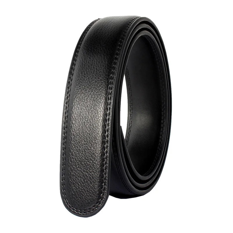 Belt body-No buckle Дизайн, автоматическая пряжка, Воловья кожа, мужской ремень, модные роскошные ремни для мужчин, дизайнерские ремни для мужчин, высокое качество - Цвет: Belt body-No buckle