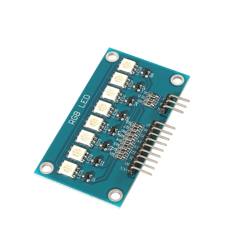 10 шт./лот 5050 RGB полноцветный светодиодный/вода модуль лампы микроконтроллер