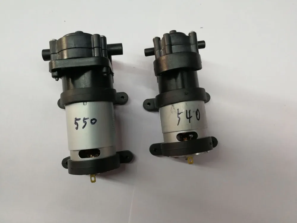 540 550 DC 12V 24V Электрический Шестеренчатый насос 2 л/мин 4 тихий рабочий PPS материал