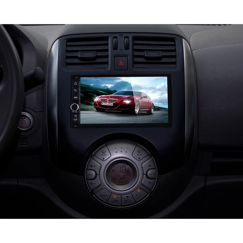 Android 4.4 2 Din 7'' In-Dash Universal Car Radio+GPS+Bluetooth+WIFI+RDS+800*480 Resolution Support 3G OBD Function | Автомобили и