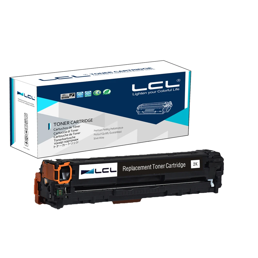 LCL 128A CE320A CE321A CE322A CE323A (4 Pack) Тонер картридж совместимый для HP Color LaserJet CP1525/CM1415|toner