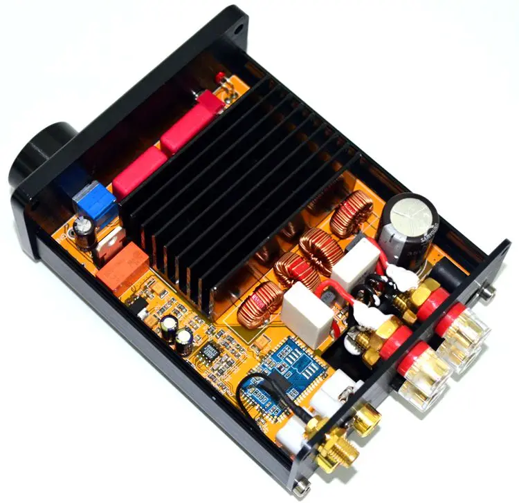 Мини TDA7498 2 0 Bluetooth 5 CSR8675 цифровой усилитель 100 Вт + Вт|Усилители мощности| |