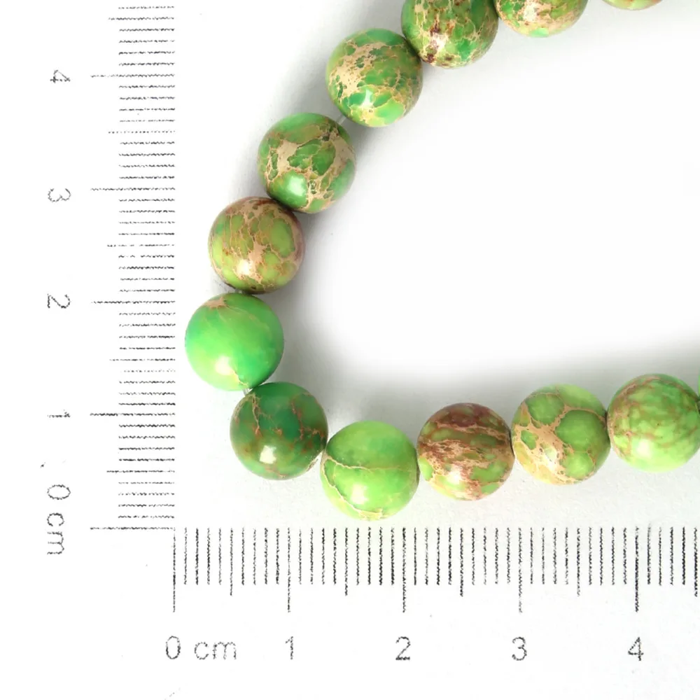 Оптовая продажа круглый натуральный морской камень из осадочной породы бусины