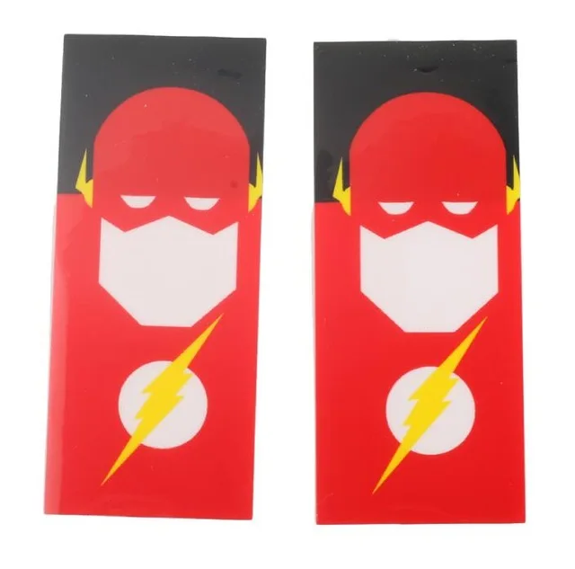 The Flash 18650 наклейка на батарею 20 шт./упак. A-touch цветная пленка на 18650 аккумулятор защитная оболочка ПВХ термоусадочная трубка для Vape - Цвет: The Flash