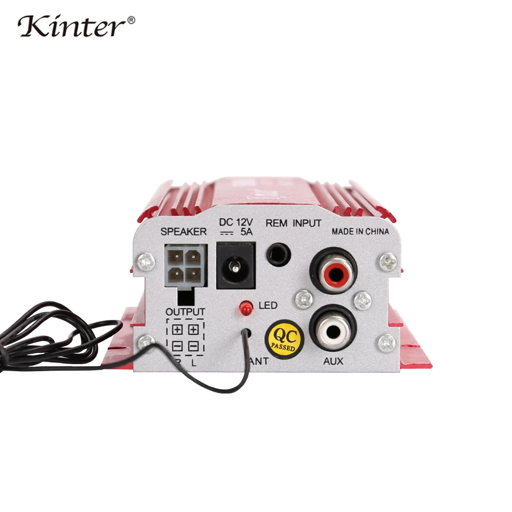 Kinter MA 700 оптовая продажа мини усилитель аудио 2.0CH DC12V Поддержка USB вход FM радио