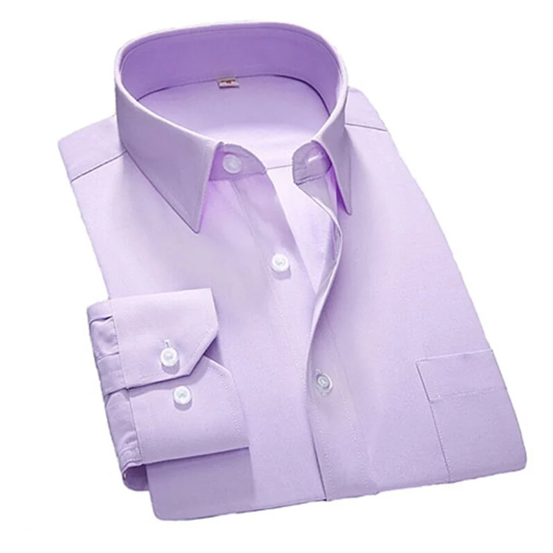 Мужская Повседневная деловая рубашка большого размера 10XL 11XL 12XL 13XL14XL с длинным