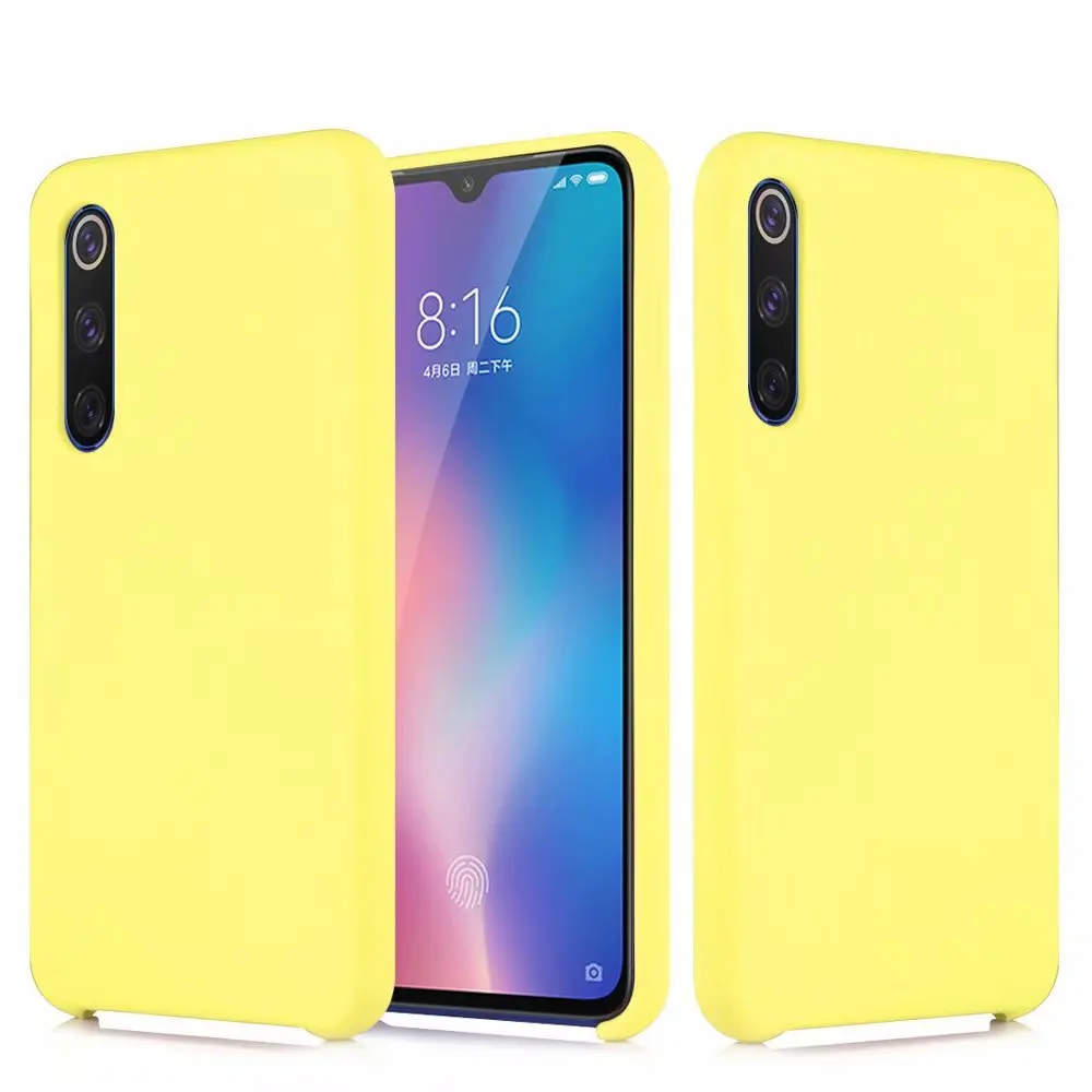 Yellow Оригинальные чехлы HYSOWENDLY Macaron для Redmi Note 4X7 Note 7 8 Pro Redmi K20 матовый Силиконовый чехол из ТПУ Для Xiaomi Note 3 9 SE cc9 - Цвет: Yellow
