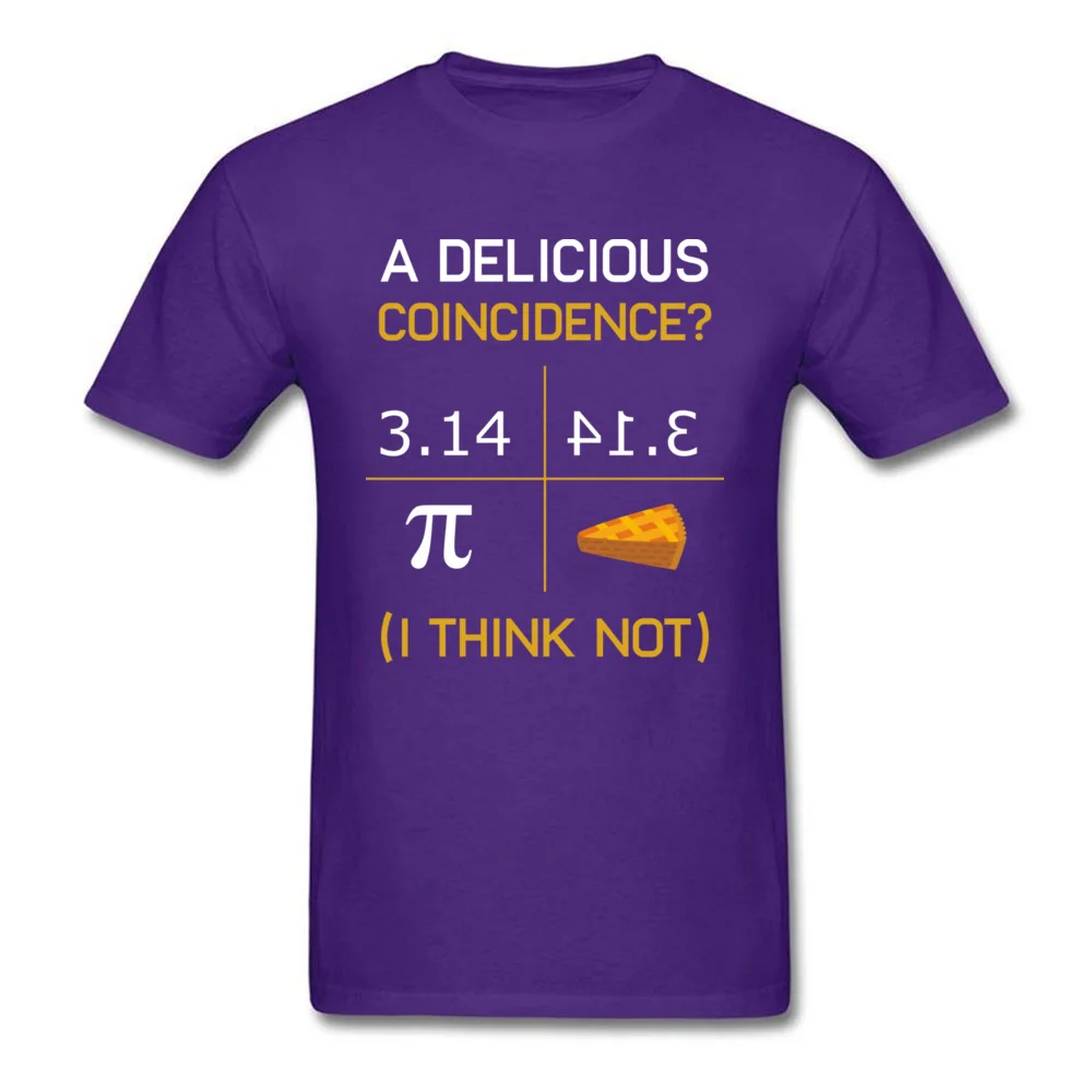 Pi Day, футболка, математический умник, гик, подарок, футболка, мужская, короткий рукав, Круглый ворот, фирменная Новинка, футболки для студентов колледжа, 3,14 Pi - Цвет: Фиолетовый