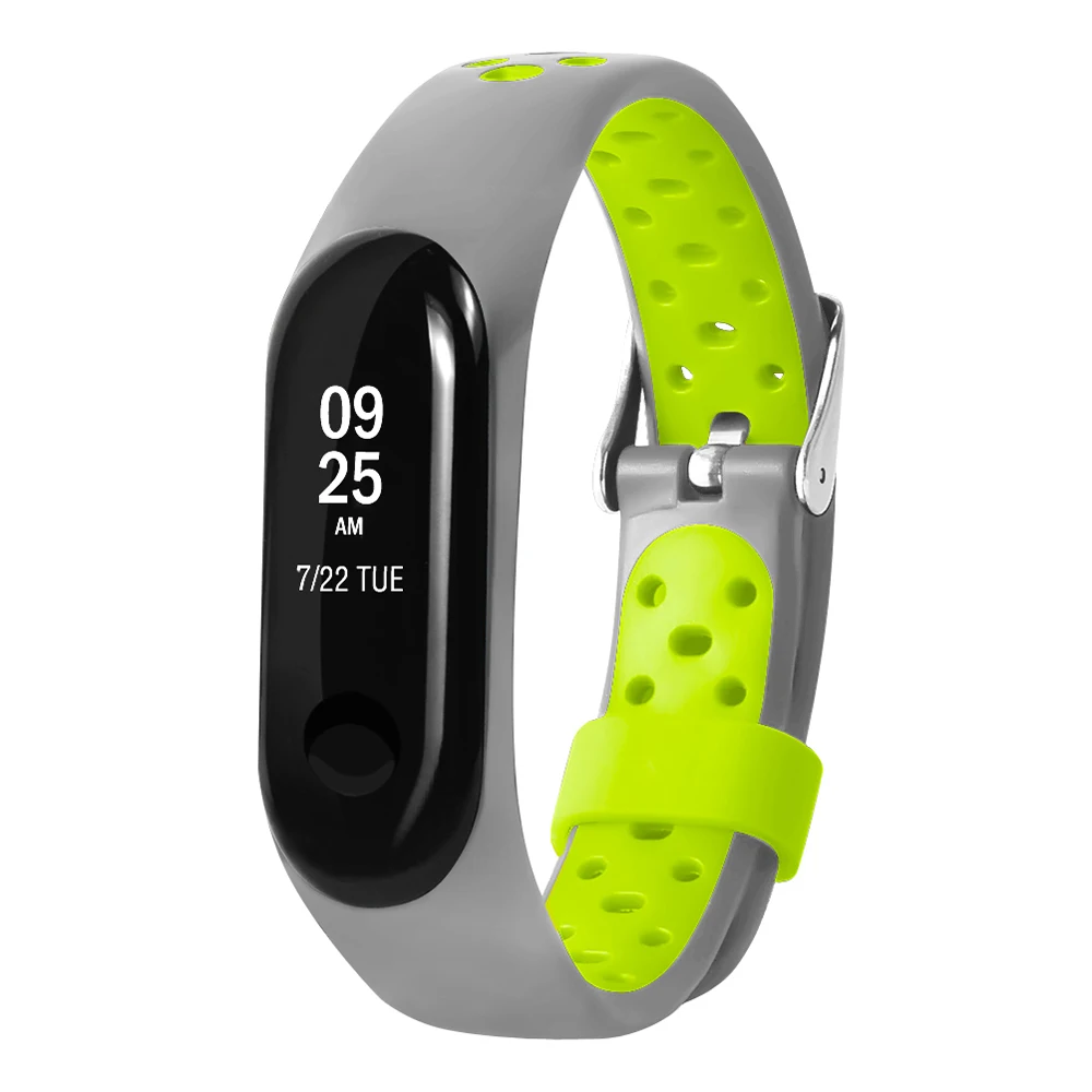 Ремешок для Xiaomi Mi Band 3 металлический браслет из нержавеющей стали | Электроника