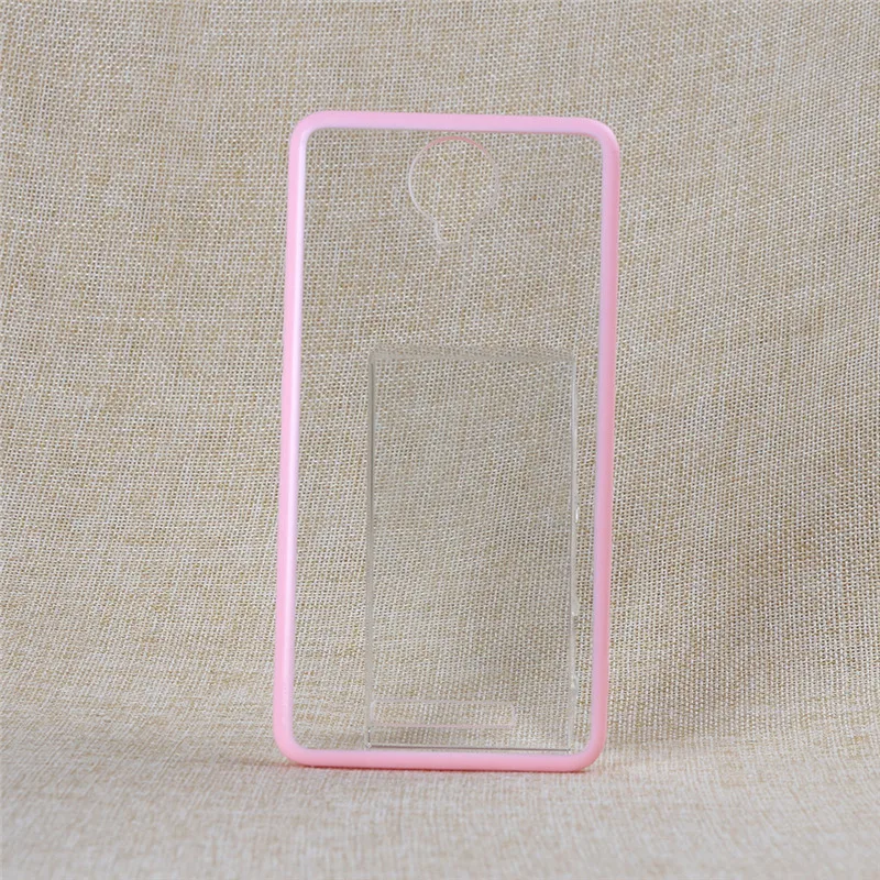 TENENELE Case For Xiaomi Redmi Note 2 Cases Soft Clear Black Pink Silicone TPU Simple Coque Cover Note2 Phone |