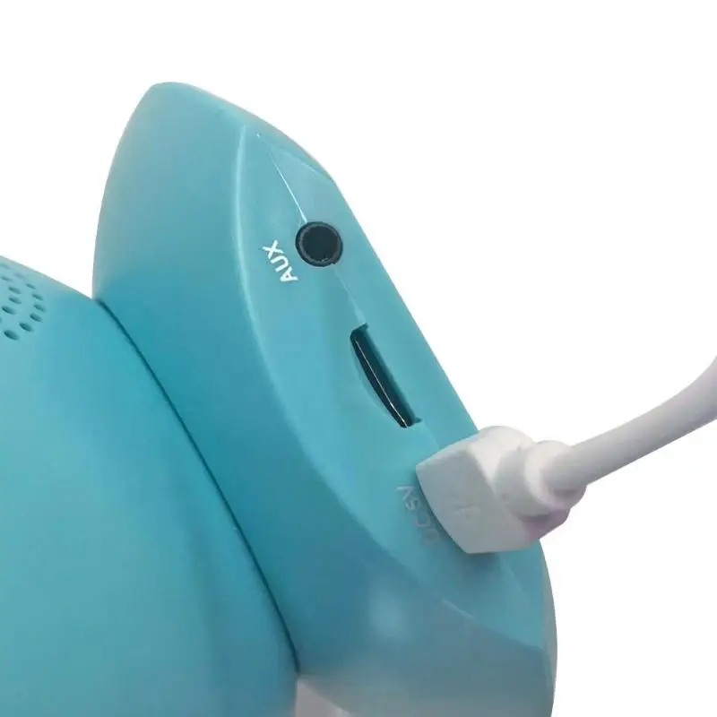 Ночник для малышей с океанической волной, музыкальный плеер, проектор, USB ночник, для детей, для сна, романтическая Светодиодная лампа USB Aurora