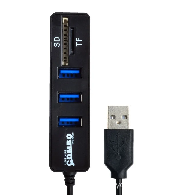 Комбо 2 0 USB 3 Порты и разъёмы Hub + SD карты памяти высокой Скорость Multi Разветвитель