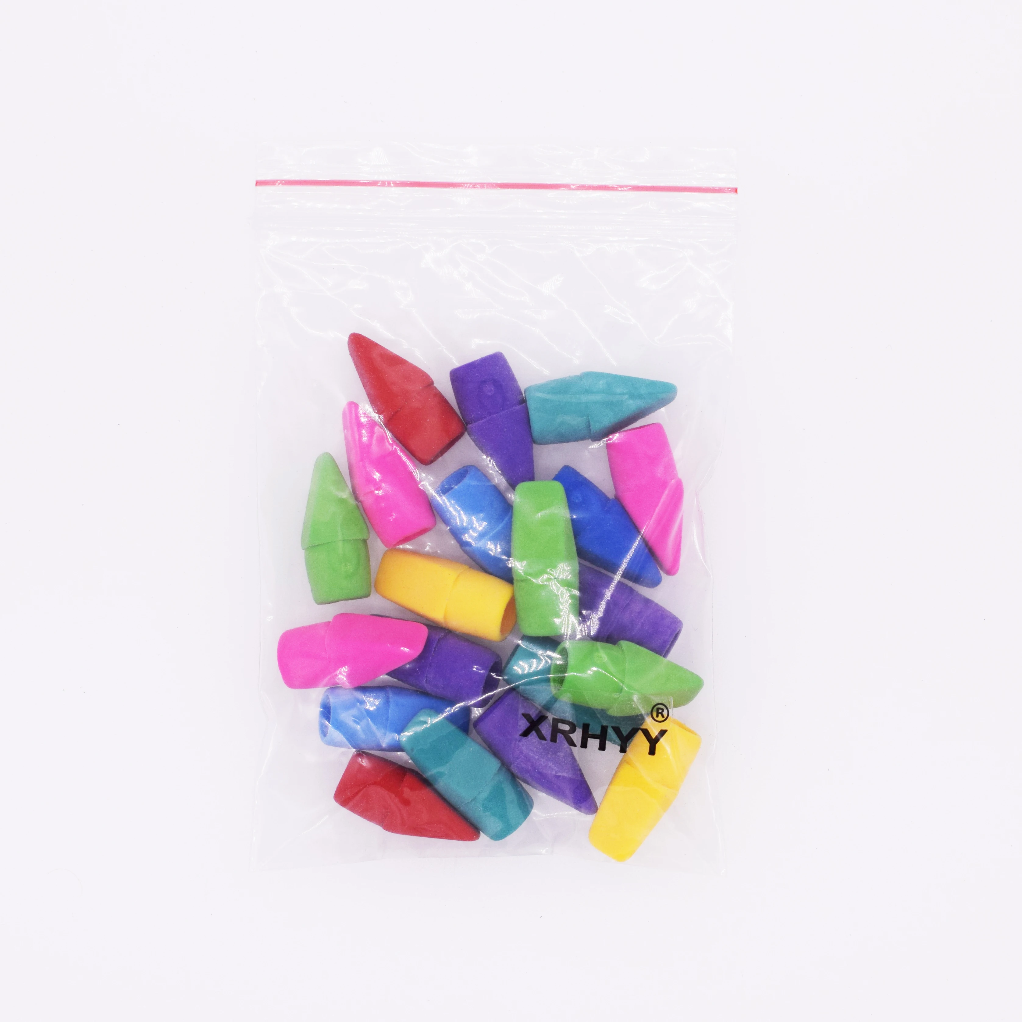 Стиратели для карандашей XRHYY 100 штук разных цветов|eraser caps|cap stickercap ed |