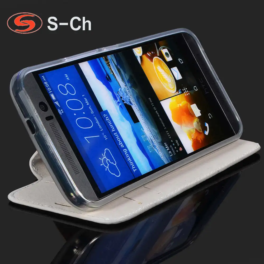 S CH ТПУ чехол бумажник для HTC One M9 плюс Чехол телефона подставка Особенности мягкий