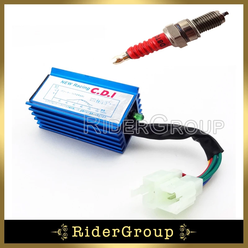 Двигатель для велосипеда квадроцикла 6 контактов Коробка зажигания переменного