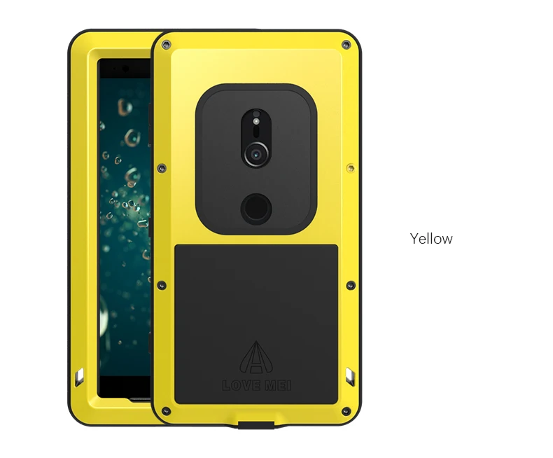 Чехол Gorilla glass на весь корпус для sony Xperia XA1 Plus Ultra XZ1 XZ2 XA2 XA ультра противоударный металлический защитный чехол для sony Xperia 10
