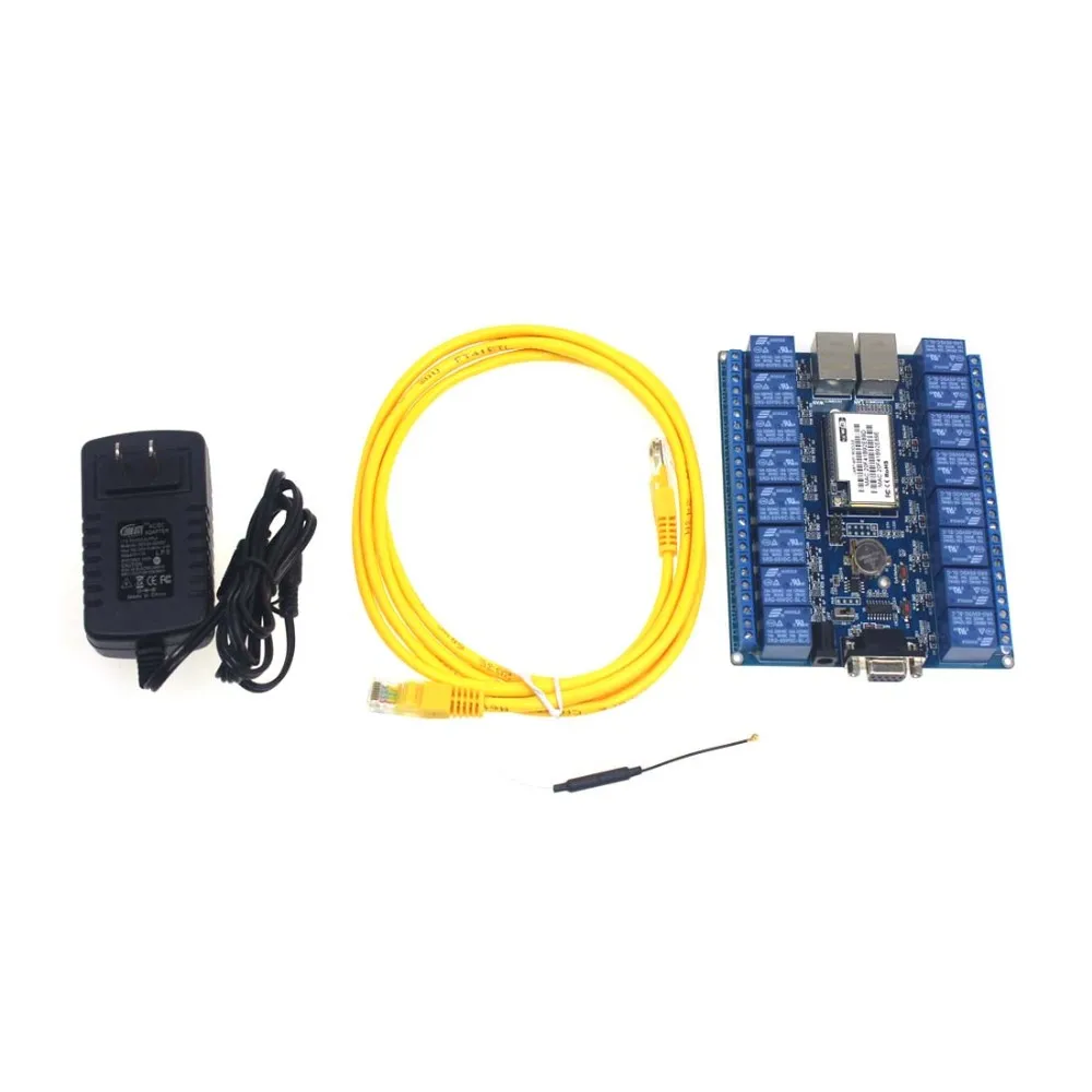 

Q14078 HLK-SW16 16 Channel Android/Smart Phone CWiFi Relay /WiFi Relay Module